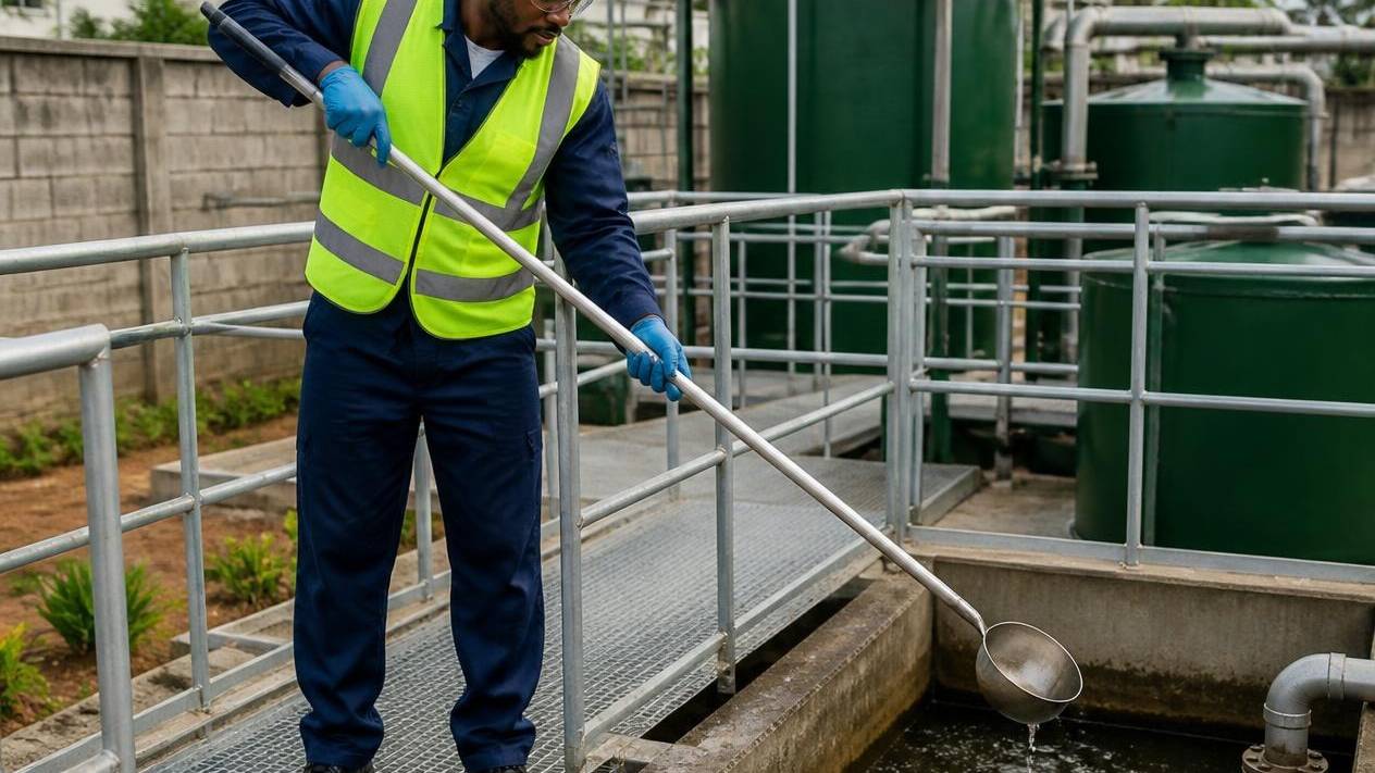 Estate sewage treatment plant
